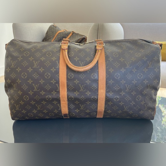 LV Monogram Keepall Bandouliere 55 - Picture 2 of 12